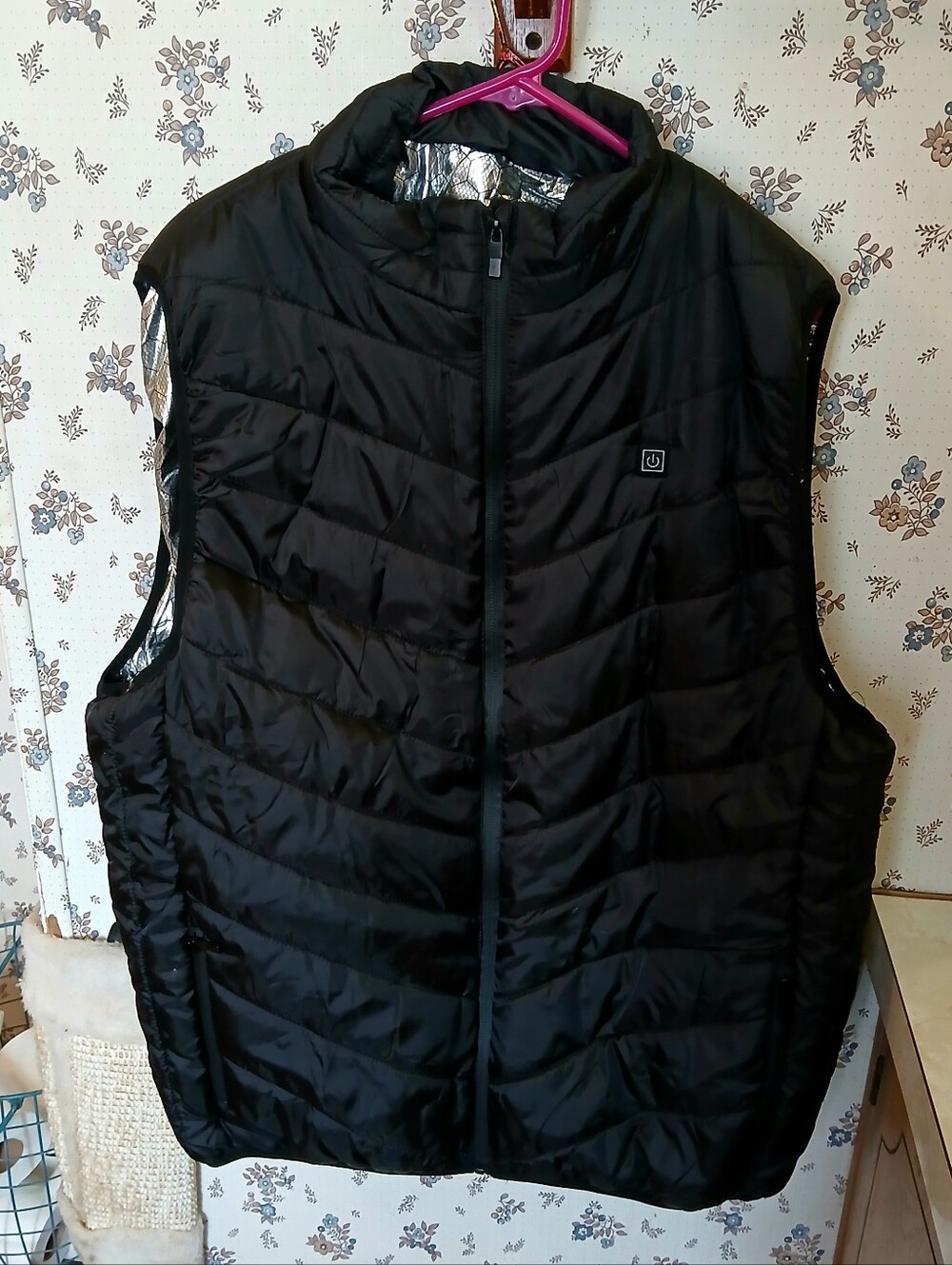 New Mens 3xl Heated Puffy Vest